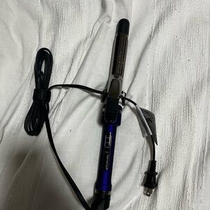 Blue Curling Iron with Black Cord